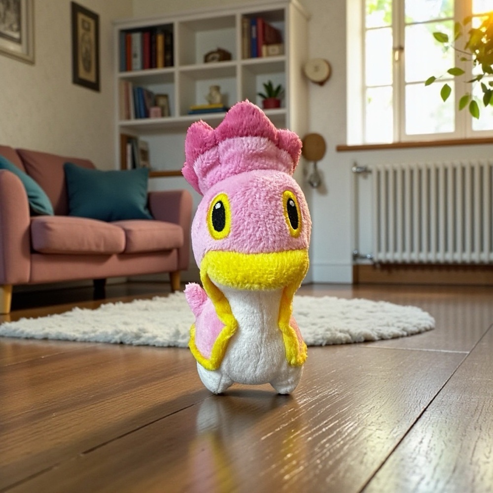 Pokémon Shellos Plush Pink Jakks Pacific 2007 Nintendo Stuffed Toy